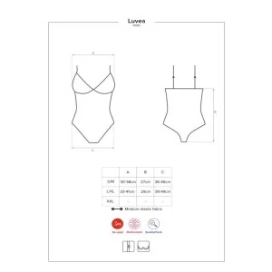 Luvae Body Schwarz von Obsessive