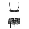 Contica 3er Set Schwarz von Obsessive