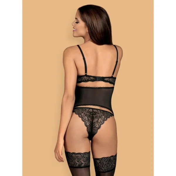 Contica Korsett & Panty schwarz von Obsessive kaufen | Fesselliebe