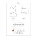 Contica Korsett & Panty Schwarz von Obsessive