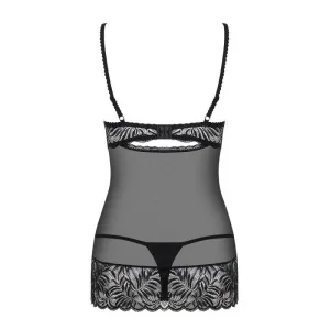 Contica Babydoll & Tanga Schwarz von Obsessive