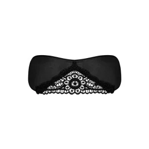 Satinia Maske Schwarz von Obsessive