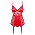 Lovica Korsett & Tanga Rot von Obsessive