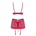 Lividia 3er Set Rot von Obsessive