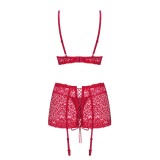 Lividia 3er Set Rot von Obsessive | Fesselliebe.de