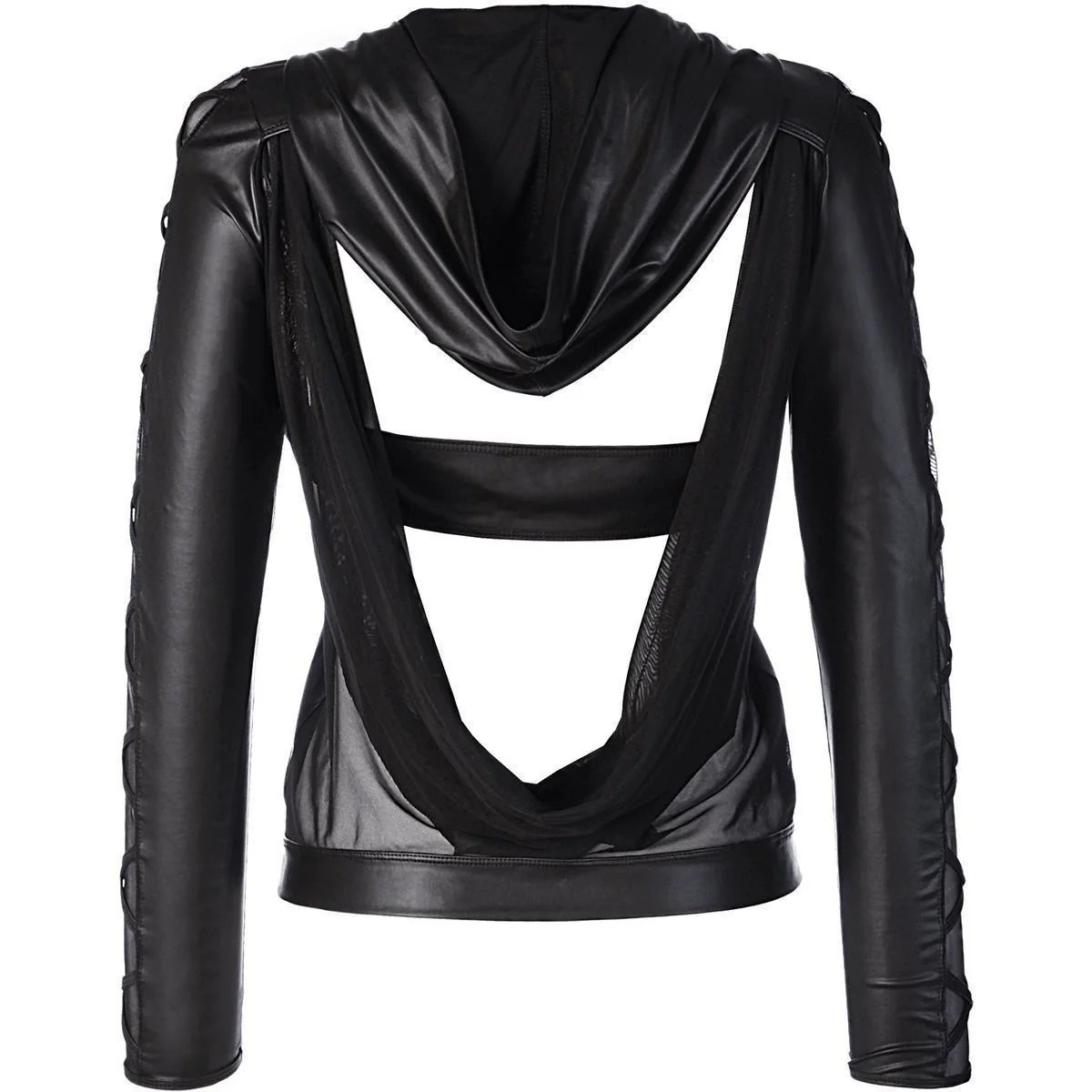 Hoddy schwarz V-9320 von Axami kaufen | Fesselliebe