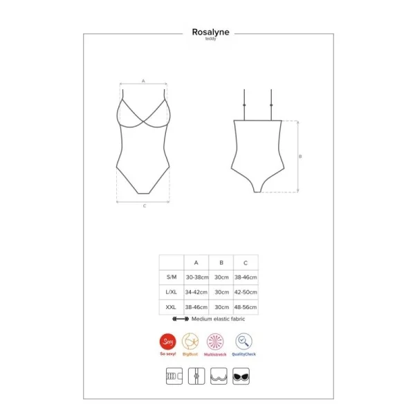 Rosalyne Body rot von Obsessive kaufen | Fesselliebe