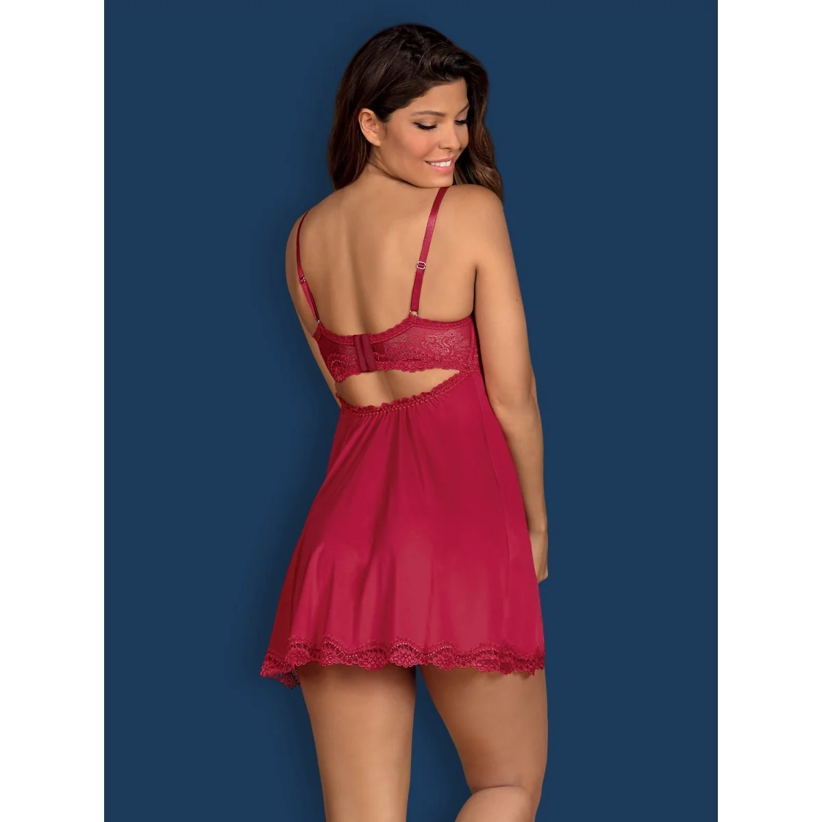 Rosalyne Babydoll & Tanga rot von Obsessive kaufen | Fesselliebe