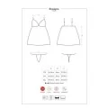 Rosalyne Babydoll & Tanga Rot von Obsessive