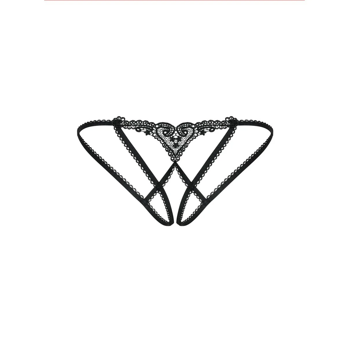 Chiccanta offener Schritt Höschen schwarz von Obsessive kaufen | Fesselliebe