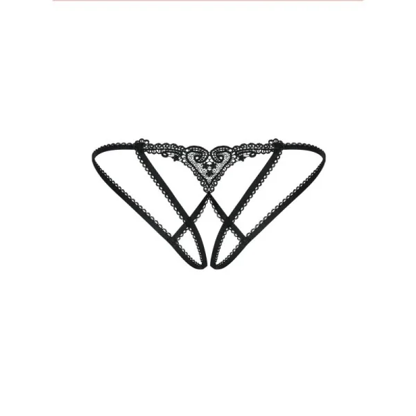 Chiccanta offener Schritt Höschen schwarz von Obsessive kaufen | Fesselliebe