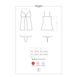 Chiccanta Babydoll & Tanga Schwarz von Obsessive | Fesselliebe.de