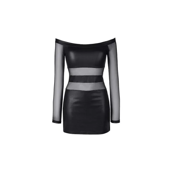 Kleid schwarz V-9309 von Axami kaufen | Fesselliebe