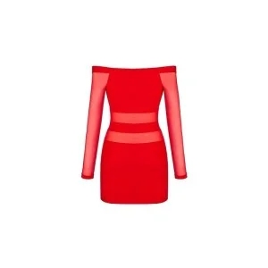 Kleid Rot V-9299 von Axami