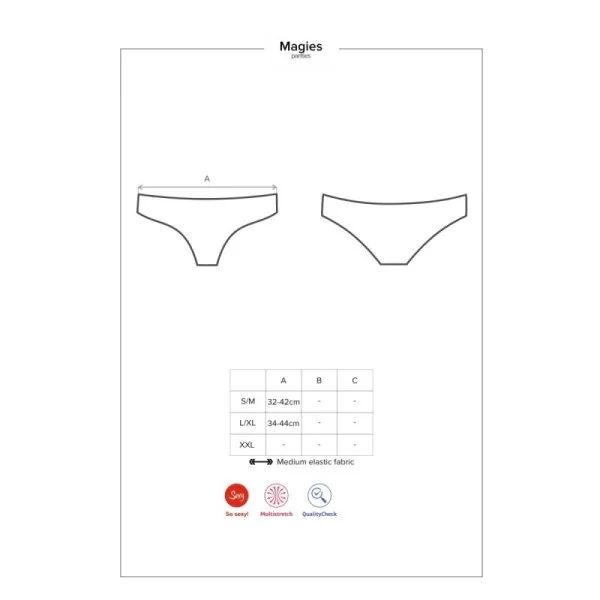 Megies Höschen schwarz von Obsessive kaufen | Fesselliebe