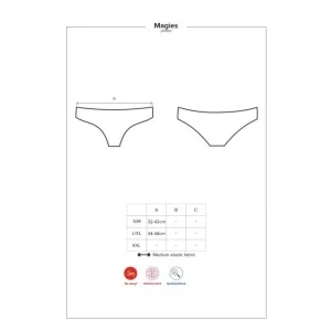 Megies Höschen Schwarz von Obsessive