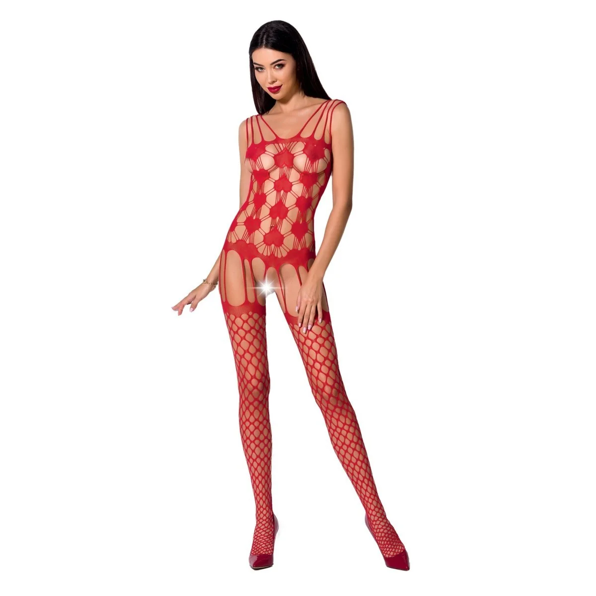 Bodystocking Bs067 rot von Passion-Exklusiv kaufen | Fesselliebe