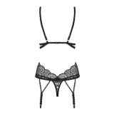 Mixty Korsett & Tanga Schwarz von Obsessive | Fesselliebe.de
