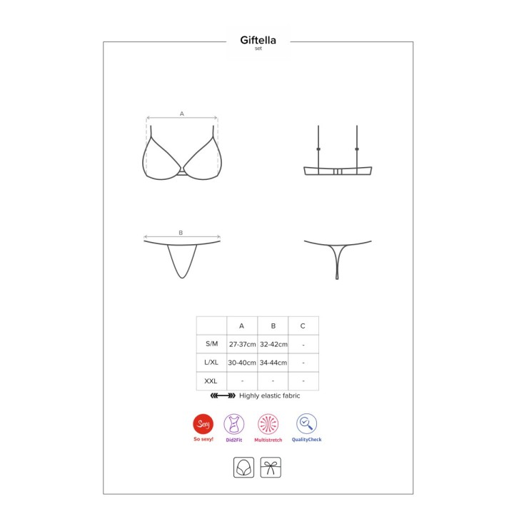 Giftella 2er Set Rot von Obsessive | Fesselliebe.de