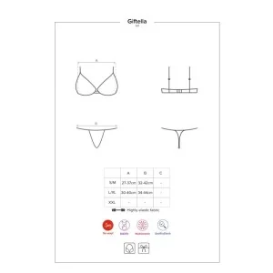 Giftella 2er Set Rot von Obsessive