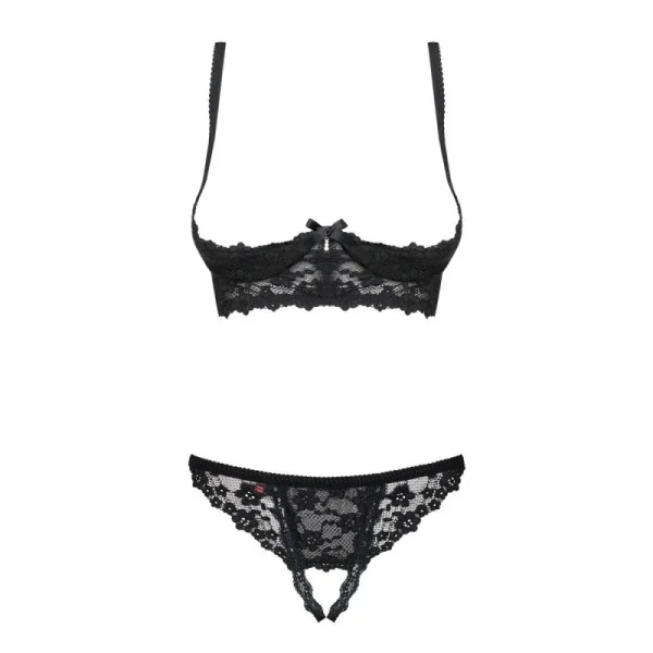 Letica 2er Set Cupless schwarz von Obsessive kaufen | Fesselliebe