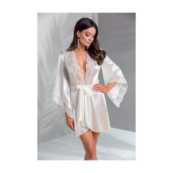 Inoe Peignoir & Tanga Ekru von Casmir kaufen | Fesselliebe