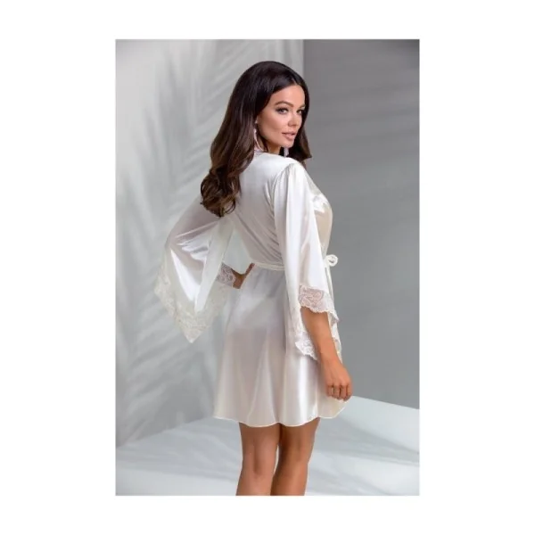 Inoe Peignoir & Tanga Ekru von Casmir kaufen | Fesselliebe