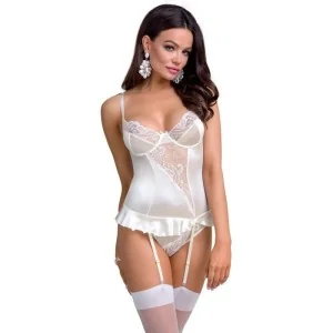 Inoe Korsett & Panty Ekru von Casmir kaufen | Fesselliebe