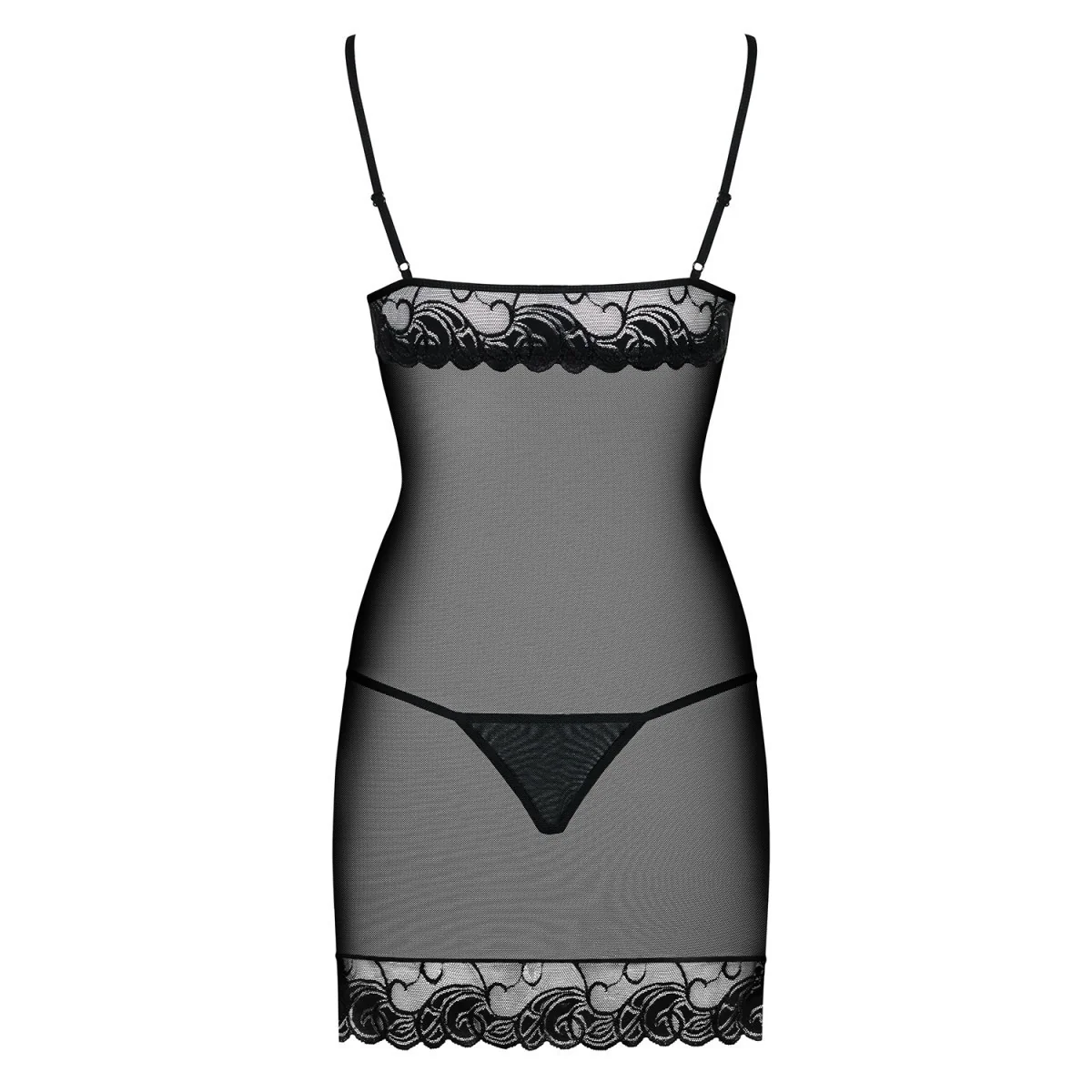 Wonderia Chemise & Tanga schwarz von Obsessive kaufen | Fesselliebe