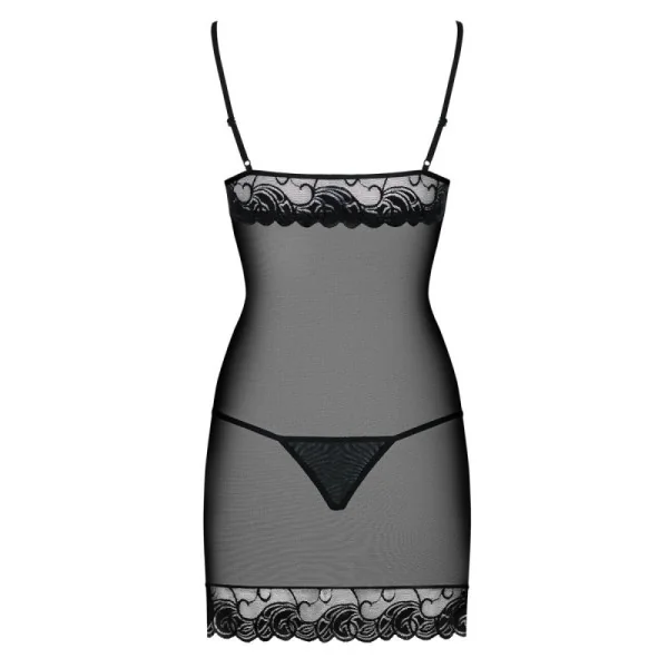 Wonderia Chemise & Tanga schwarz von Obsessive kaufen | Fesselliebe