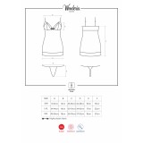Wonderia Chemise & Tanga Schwarz von Obsessive | Fesselliebe.de