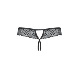 Shibu Offener Schritt Tanga Schwarz von Obsessive | Fesselliebe.de