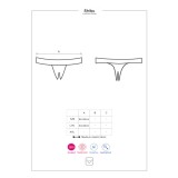 Shibu Offener Schritt Tanga Schwarz von Obsessive | Fesselliebe.de