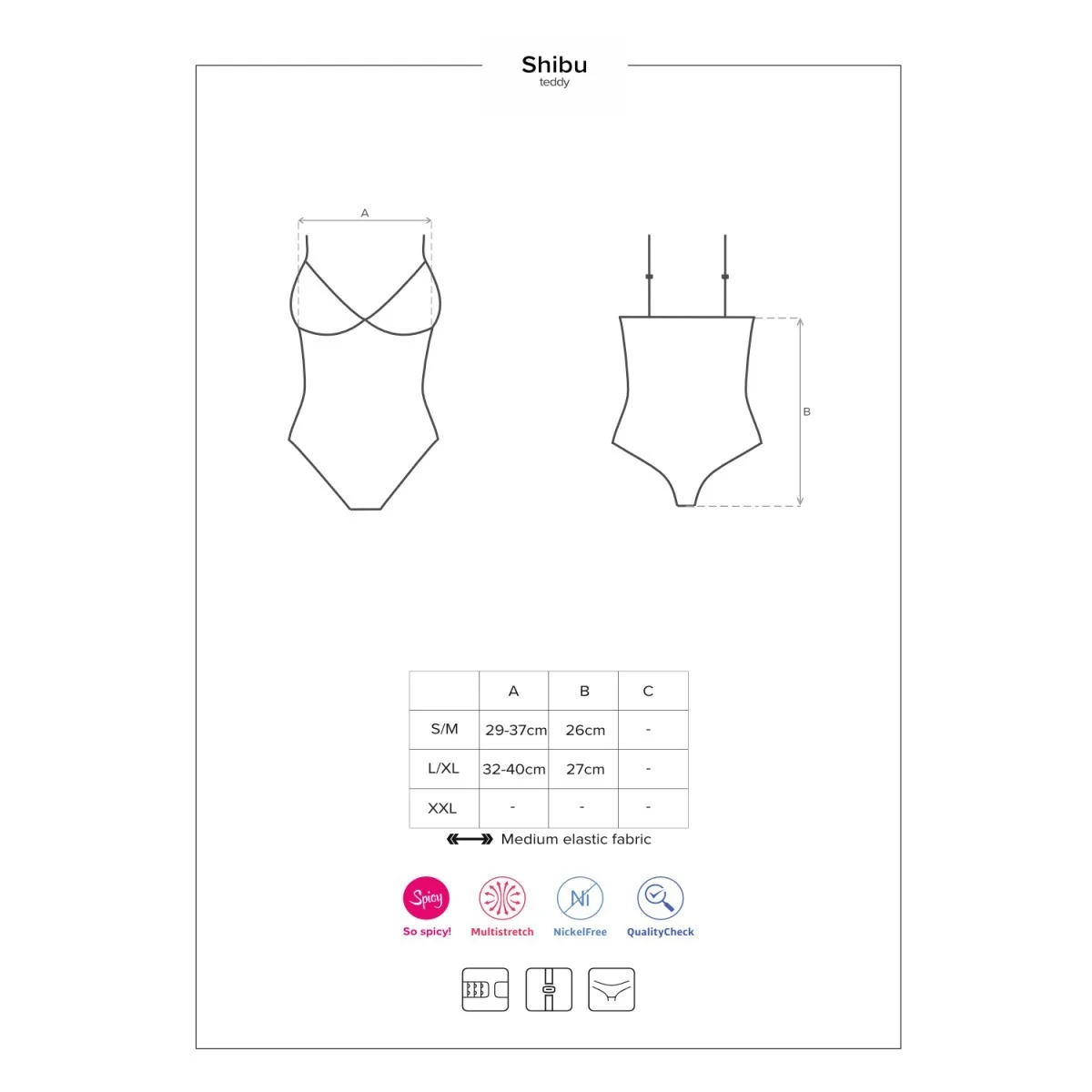 Shibu Body schwarz von Obsessive kaufen | Fesselliebe