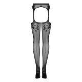 Garter Strümpfen S314 Schwarz von Obsessive | Fesselliebe.de