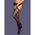 Garter Strümpfen S314 Schwarz von Obsessive