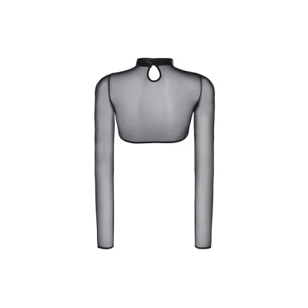 Blouse schwarz V-9170 von Axami kaufen | Fesselliebe