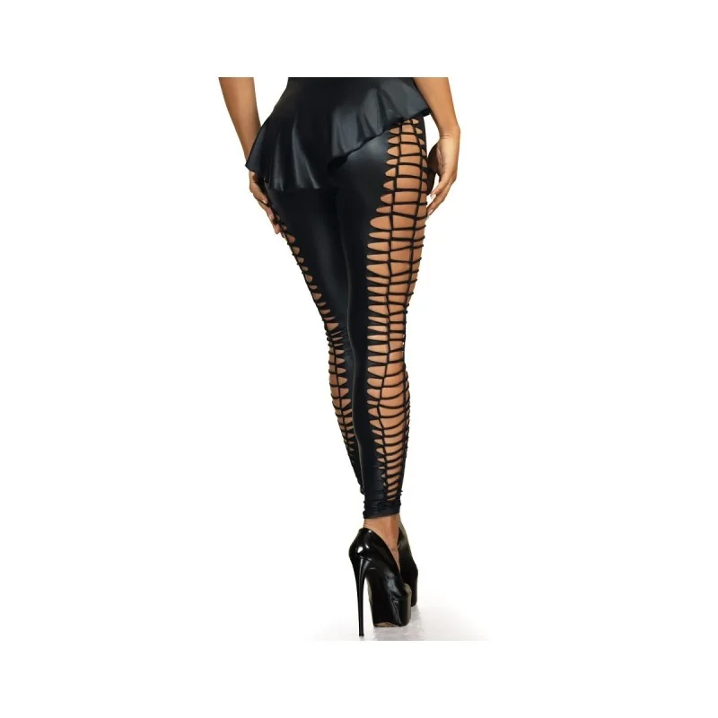 Leggings schwarz V-9196 von Axami kaufen | Fesselliebe 2