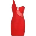 Kleid Rot V-9089 von Axami