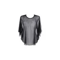 Blouse Schwarz V-9160 von Axami