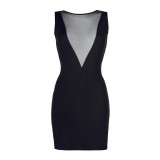 Kleid Schwarz V-9209 von Axami | Fesselliebe.de