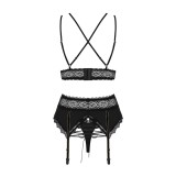 Lolitte 3er Set Schwarz von Obsessive | Fesselliebe.de