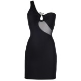 Kleid Schwarz V-9099 von Axami | Fesselliebe.de