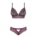 Tulia 2er Set Schwarz von Obsessive