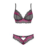 Tulia 2er Set Schwarz von Obsessive | Fesselliebe.de