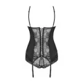 Heartina Korsett & Tanga Schwarz von Obsessive