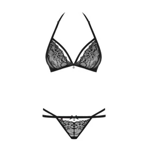 2er Set Schwarz 838-Set-1 von Obsessive