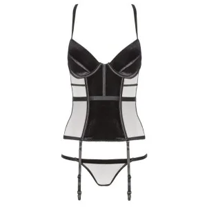 Monica Korsett Schwarz von Beauty Night Fashion