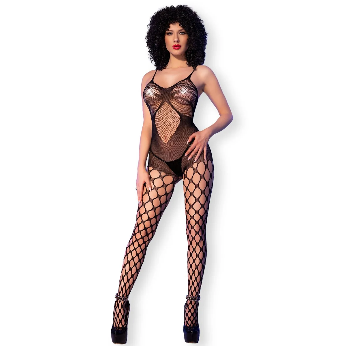 BODYSTOCKING "CR4854" SCHWARZ VON CHILIROSE
