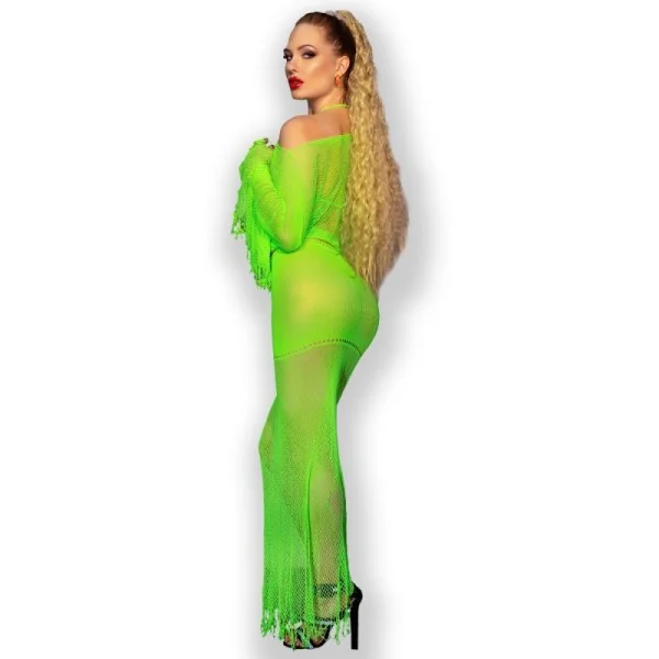 Lingerie-Set CR4666 neongrün von Chilirose kaufen | Fesselliebe